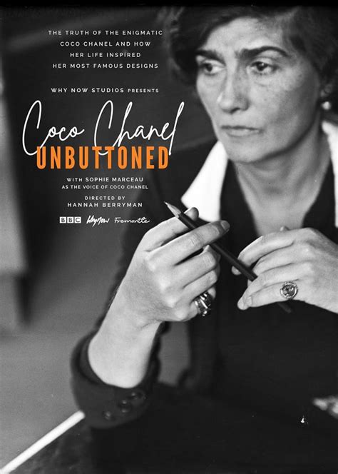 documentaire chanel|Coco Chanel: Unbuttoned .